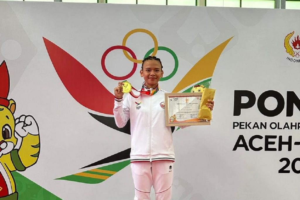 Amanda La Loupatty Sabet Medali Emas di PON XXI 2024 Aceh-Sumut Cabor ...