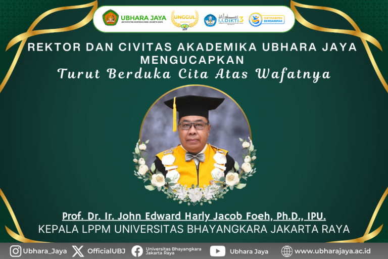Jacob Raya Berita Duka Prof. Ir. John Edward Harly Jacob FoEH, Ph.D., IPU ...